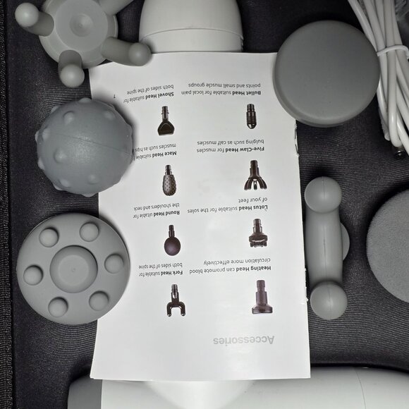 Revive Heated Massage Gun - Caring Mill by Aura - Like New - Picture 4 of 8